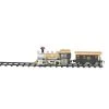 Northlight 8-Piece Fast Forward Battery Operated and Animated Classic Train Set with Sound