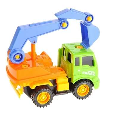 Link Worldwide Ready! Set! Play! Link 27 Piece Take-A-Part Engineering Excavator Construction Vehicle Truck Set 2 Link Worldwide Ready! Set! Play! Link 27 Piece Take-A-Part Engineering Excavator Construction Vehicle Truck Set - Image 2