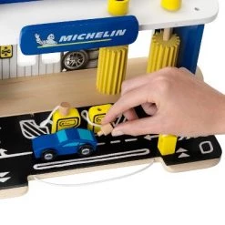 Theo Klein Michelin Car Service Station Kids Wooden Toy Playset with 2 Cars, 2 Fuel Pumps, and Car Wash Station for Ages 3 and Up -Vehicles & Remote Control Sales unnamed file 4374