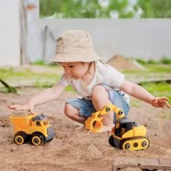 iPlay, iLearn, Construction Vehicle Playset, Take Apart STEM Toy Trucks with Excavator and Dump Truck, 41 Pieces, Ages 3-6 -Vehicles & Remote Control Sales unnamed file 4393