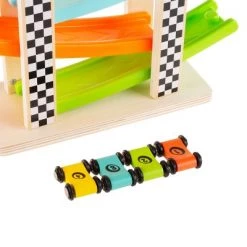 Toy Time Ramp and Colorful Wooden Racecar Set - 4-Pc. -Vehicles & Remote Control Sales unnamed file 4426