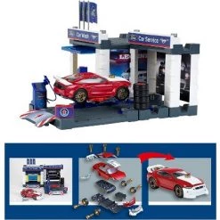 Theo Klein Premium Realistic Creative Imaginative Play 2019 Ford Mustang Toy Service Station with Functional Washing Brushes, Multicolor -Vehicles & Remote Control Sales unnamed file 4436