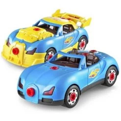 play22usa Take Apart Racing Car Toys, With Engine Sounds, Lights and Drill, 30 Piece Set -Vehicles & Remote Control Sales unnamed file 4440