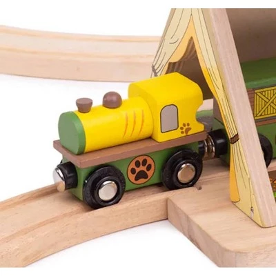 Bigjigs Rail Safari Tent 1 Bigjigs Rail Safari Tent