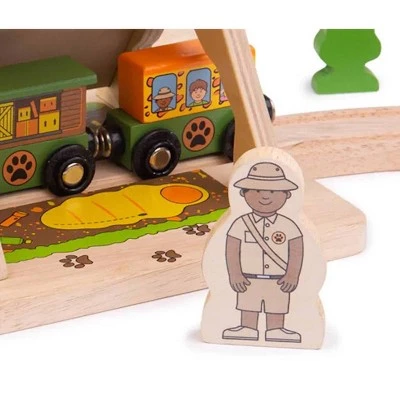 Bigjigs Rail Safari Tent 2 Bigjigs Rail Safari Tent - Image 2