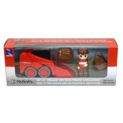 New-Ray New Ray Kubota My Lil' Orange SSV with Figure and Boulders SS-33083