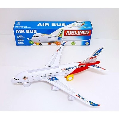 Link Worldwide Ready! Set! Play! Link Airbus Plane With Flashing Lights And Sounds (Red) 1 Link Worldwide Ready! Set! Play! Link Airbus Plane With Flashing Lights And Sounds (Red)