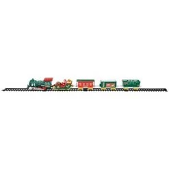 Northlight 30 Pc Battery Operated Lighted and Animated Classic Christmas Train Set with Music