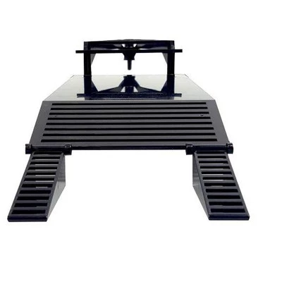 Big Country Toys 1/20 Track Skid Steer w/ Attachments & Flatbed Gooseneck Trailer 450 5 Big Country Toys 1/20 Track Skid Steer w/ Attachments & Flatbed Gooseneck Trailer 450 - Image 5