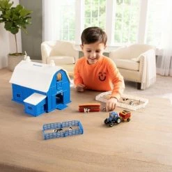 ERTL 1/64 Special Edition New Holland Dairy Barn Set with T6.164 Tractor and Roll-Belt 560 Baler 13982 -Vehicles & Remote Control Sales unnamed file 4695