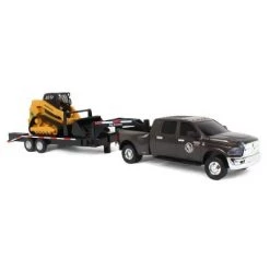 Big Country Toys 1/20 Ram 3500 Dually with Gooseneck Trailer & Skid Steer Loader 439-450-Set