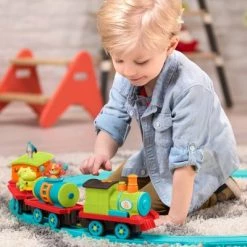 B. toys - Musical Train Set - The Critter Express