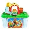 Mighty Express Farm Station Adventure Bucket with Farmer Faye Train