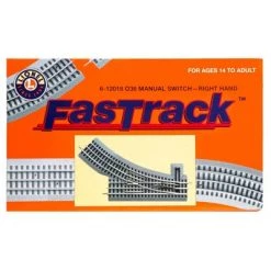 Lionel Trains O-Gauge Fastrack O36 Manual Right Hand Switch Track Piece w/ Curve -Vehicles & Remote Control Sales unnamed file 4888
