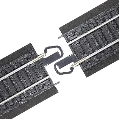 Bachmann Trains 44483 HO Scale 1:87 22 Inch Radius Curve Bulk Model Train Track Set with Realistic Detail Interlocking Connections, 50 Pieces 2 Bachmann Trains 44483 HO Scale 1:87 22 Inch Radius Curve Bulk Model Train Track Set with Realistic Detail Interlocking Connections, 50 Pieces - Image 2