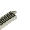 Bachmann Trains 44884 N Scale 1:160 19 Inch Radius Curve Bulk Model Train Track Set with Realistic Detail Interlocking Connections, 50 Pieces