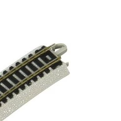Bachmann Trains 44884 N Scale 1:160 19 Inch Radius Curve Bulk Model Train Track Set with Realistic Detail Interlocking Connections, 50 Pieces