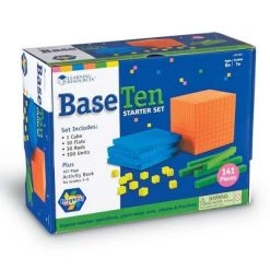 Learning Resources Brights! Base Ten Starter Kit, Math Tool, 141 Pieces, Ages 6+ 9 Learning Resources Brights! Base Ten Starter Kit, Math Tool, 141 Pieces, Ages 6+ -Vehicles & Remote Control Sales unnamed file 493