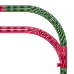 Lionel Trains O Gauge Fastrack Outer Passing Loop Add On Train Track 12 Pack Set