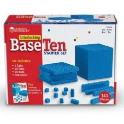 Learning Resources Interlocking Base Ten, Starter Set
