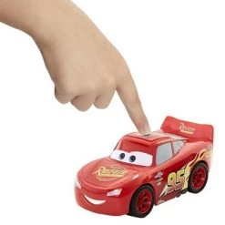 Disney Pixar Cars Track Talkers Lightning McQueen & DJ Vehicle - 2pk