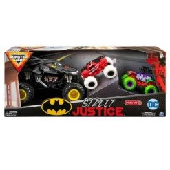Monster Jam Batman Street Justice 3-pk Bundle