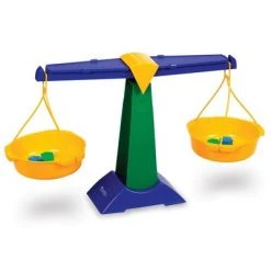 Learning Resources Pan Balance, Detachable Buckets, Ages 3+