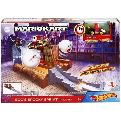 Hot Wheels Mario Kart Boo's Spooky Sprint Trackset 5 Hot Wheels Mario Kart Boo's Spooky Sprint Trackset - Image 5