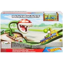 Hot Wheels Mario Kart Piranha Plant Slide Trackset