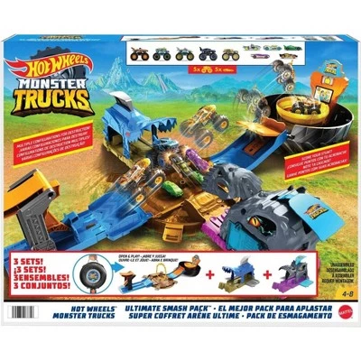 Hot Wheels Monster Trucks Ultimate Smash Pack Trackset 3 Hot Wheels Monster Trucks Ultimate Smash Pack Trackset - Image 3