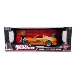 The Fast And The Furious Fast & Furious 1:18 Scale Toyota Supra Die-cast Vehicle with Brian Figure