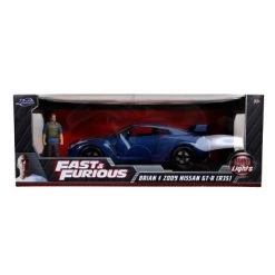 The Fast And The Furious Fast & Furious 1:18 Scale Nissan GT-R Die-cast Vehicle with Brian Figure