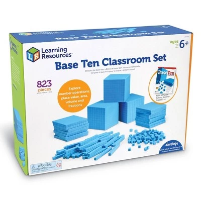 Learning Resources Base Ten Classroom Set 2 Learning Resources Base Ten Classroom Set - Image 2