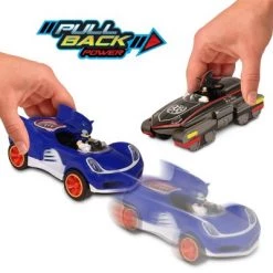 NKOK Sonic Pull Back Sort Sonic and Shadow