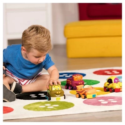 B. Toys 4 Pull-Back Toy Vehicles - Wheeee-ls! 1 B. Toys 4 Pull-Back Toy Vehicles - Wheeee-ls!