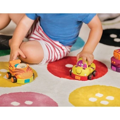 B. Toys 4 Pull-Back Toy Vehicles - Wheeee-ls! 2 B. Toys 4 Pull-Back Toy Vehicles - Wheeee-ls! - Image 2