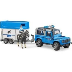 Bruder Land Rover Police with Horse Trailer and Police Man, with Light & Sound Module -Vehicles & Remote Control Sales unnamed file 5650