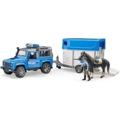 Bruder Land Rover Police with Horse Trailer and Police Man, with Light & Sound Module -Vehicles & Remote Control Sales unnamed file 5651