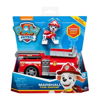 PAW Patrol Fire Engine Vehicle with Marshall 1 PAW Patrol Fire Engine Vehicle with Marshall