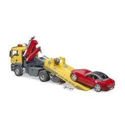 Bruder MAN TGS Tow Truck with BRUDER Roadster and Light & Sound Module