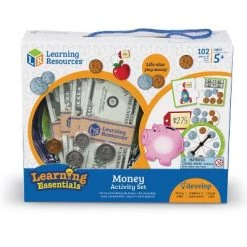 102pc Kids' Money Activity Set - Learning Resources 9 102pc Kids' Money Activity Set - Learning Resources -Vehicles & Remote Control Sales unnamed file 571