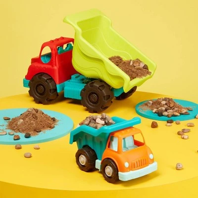 B. play - Toy Trucks - Dump Truck Duo 2 B. play - Toy Trucks - Dump Truck Duo - Image 2
