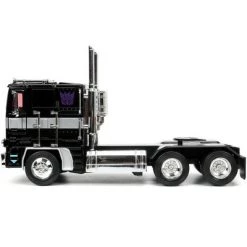 Decepticon Nemesis Prime with Robot on Chassis "Transformers" TV Series "Hollywood Rides" Series 1/24 Diecast Model by Jada