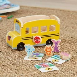 Blue's Clues & You! Melissa & Doug Blues Clues & You! Wooden School Bus -Vehicles & Remote Control Sales unnamed file 5897