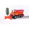 Bruder Mercedes Benz MB-Unimog Fully-Functional Winter Service Snow Plow