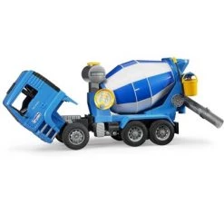 Bruder MAN Cement Mixer with Realistic Turning Mixing Barrel