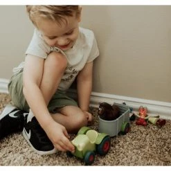 HABA Little Friends Tractor and Trailer - 2 Piece Farm Play Set with Movable Hatch -Vehicles & Remote Control Sales unnamed file 6024