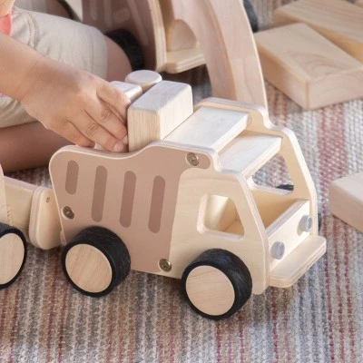 Guidecraft Wooden Dump Truck 3 Guidecraft Wooden Dump Truck - Image 3