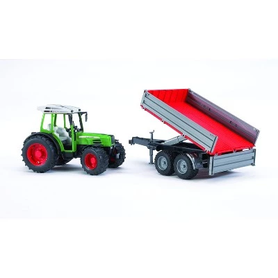 Bruder Fendt 209 S. Farm Tractor with Trailer 2 Bruder Fendt 209 S. Farm Tractor with Trailer - Image 2