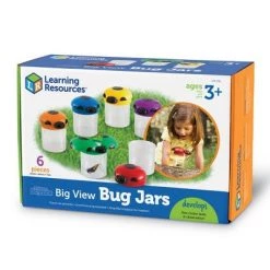 Learning Resources Big View Bug Jar, Set of 6, Ages 3+ -Vehicles & Remote Control Sales unnamed file 624